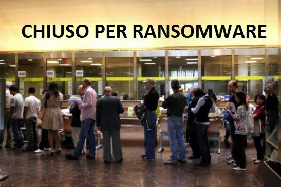 chiuso per ransomware